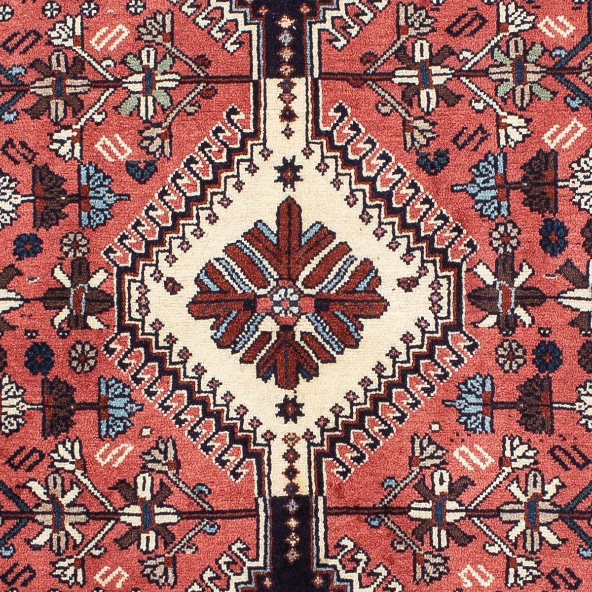 Tapis persan - Nomadic - 151 x 102 cm - bleu foncé