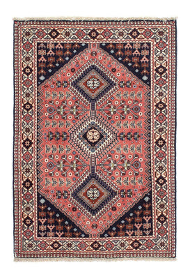 Tapis persan - Nomadic - 142 x 100 cm - bleu foncé