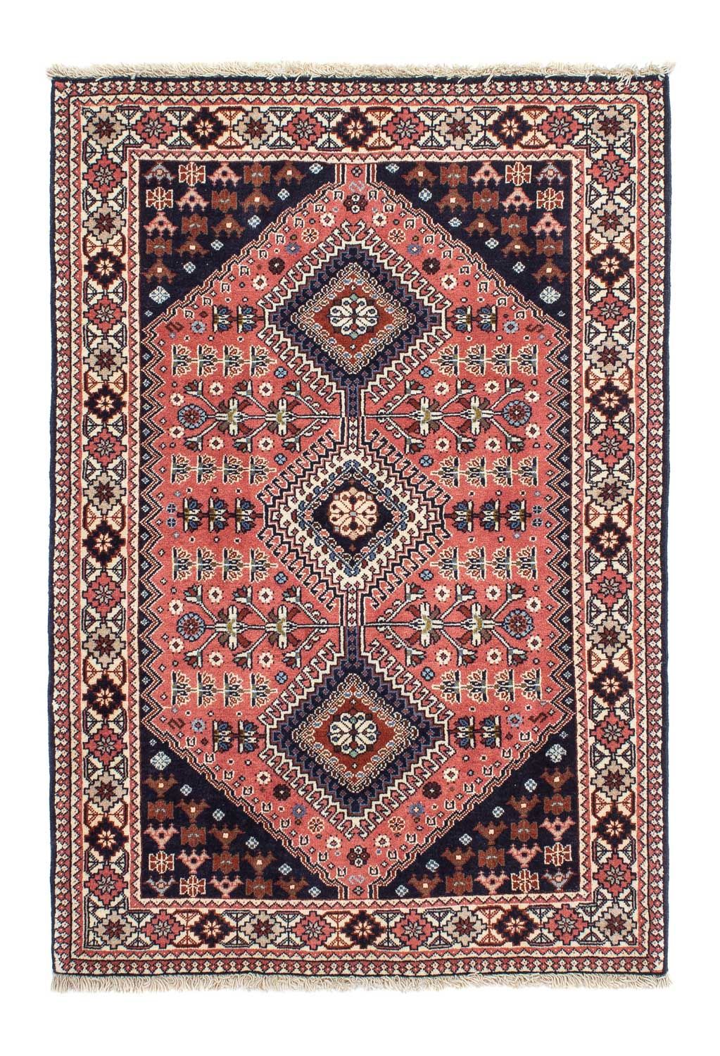Tapis persan - Nomadic - 142 x 100 cm - bleu foncé