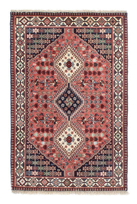 Tapis persan - Nomadic - 152 x 98 cm - bleu foncé
