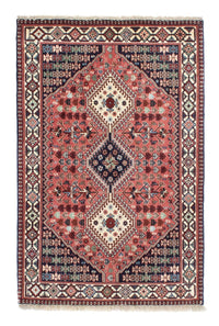 Tapis persan - Nomadic - 152 x 98 cm - bleu foncé