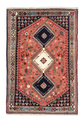 Tapis persan - Nomadic - 150 x 101 cm - bleu foncé