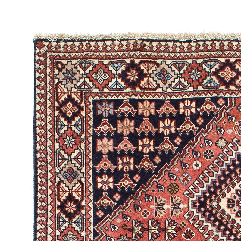 Tapis persan - Nomadic - 144 x 102 cm - bleu foncé