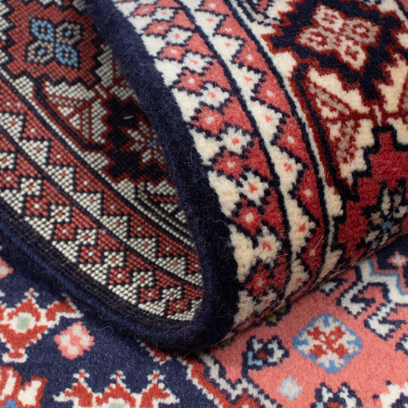Tapis persan - Nomadic - 144 x 102 cm - bleu foncé