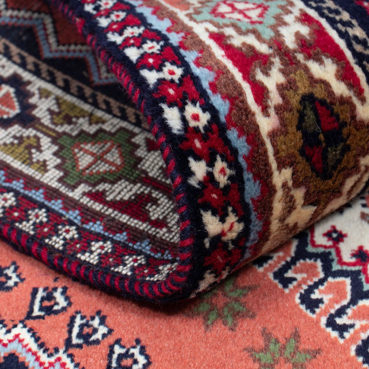 Tapis persan - Nomadic - 146 x 103 cm - bleu foncé