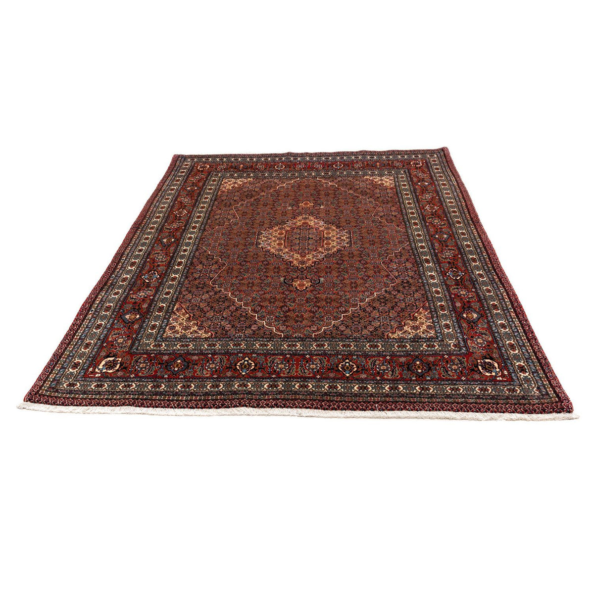 Tapis persan - Nomadic - 280 x 205 cm - marron