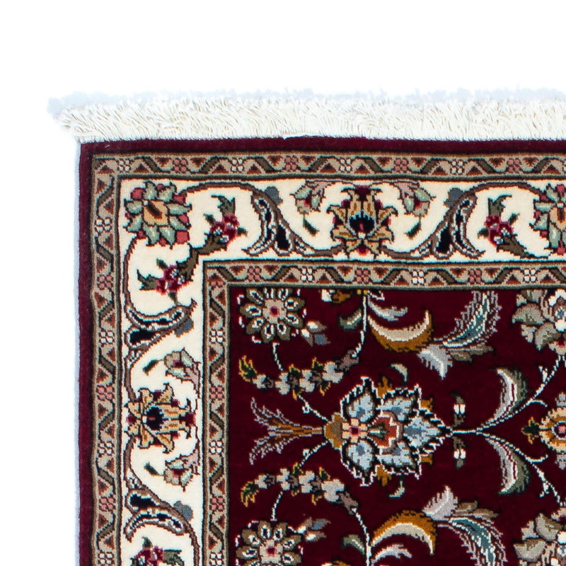 Tapis de couloir Tapis persan - Tabriz - Royal - 205 x 88 cm - rouge foncé