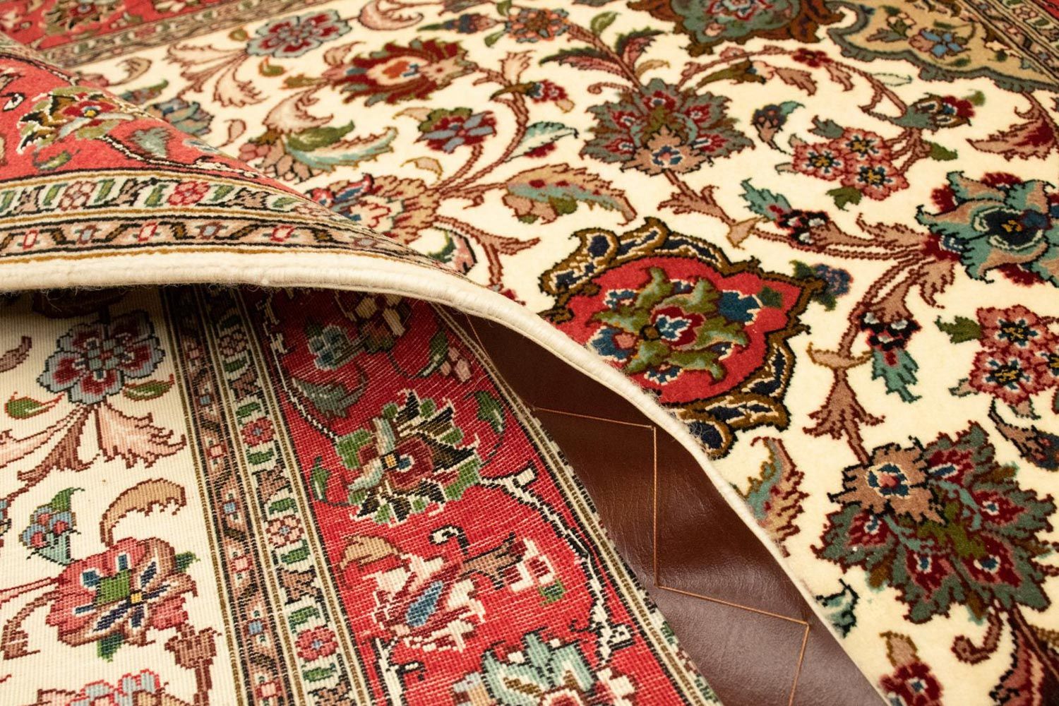 Tapis persan - Tabriz - Royal - 155 x 103 cm - beige