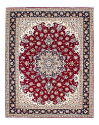 Tapis persan - Tabriz - Royal - 195 x 153 cm - rouge foncé