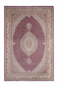 Tapis persan - Tabriz - 298 x 200 cm - rouge