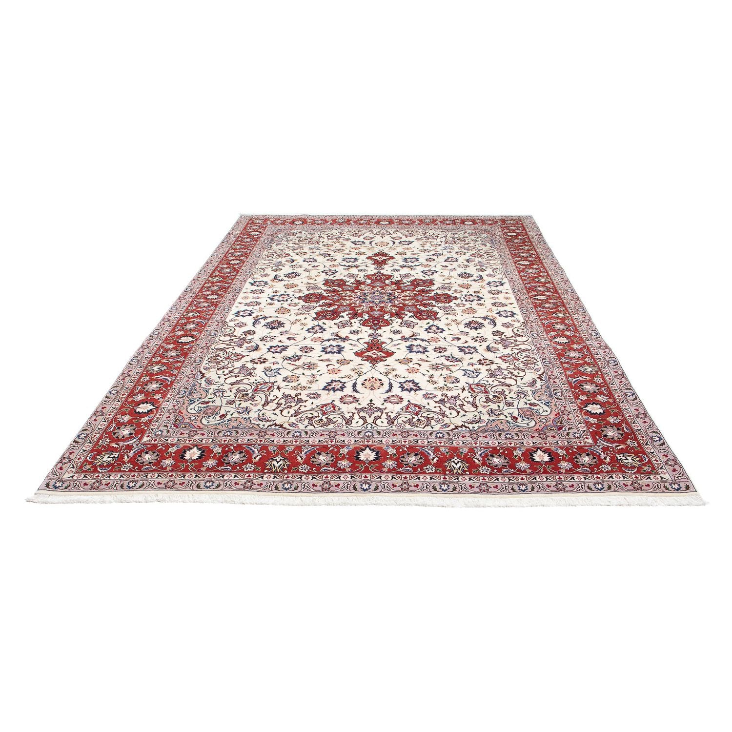 Tapis persan - Tabriz - Royal - 300 x 204 cm - beige