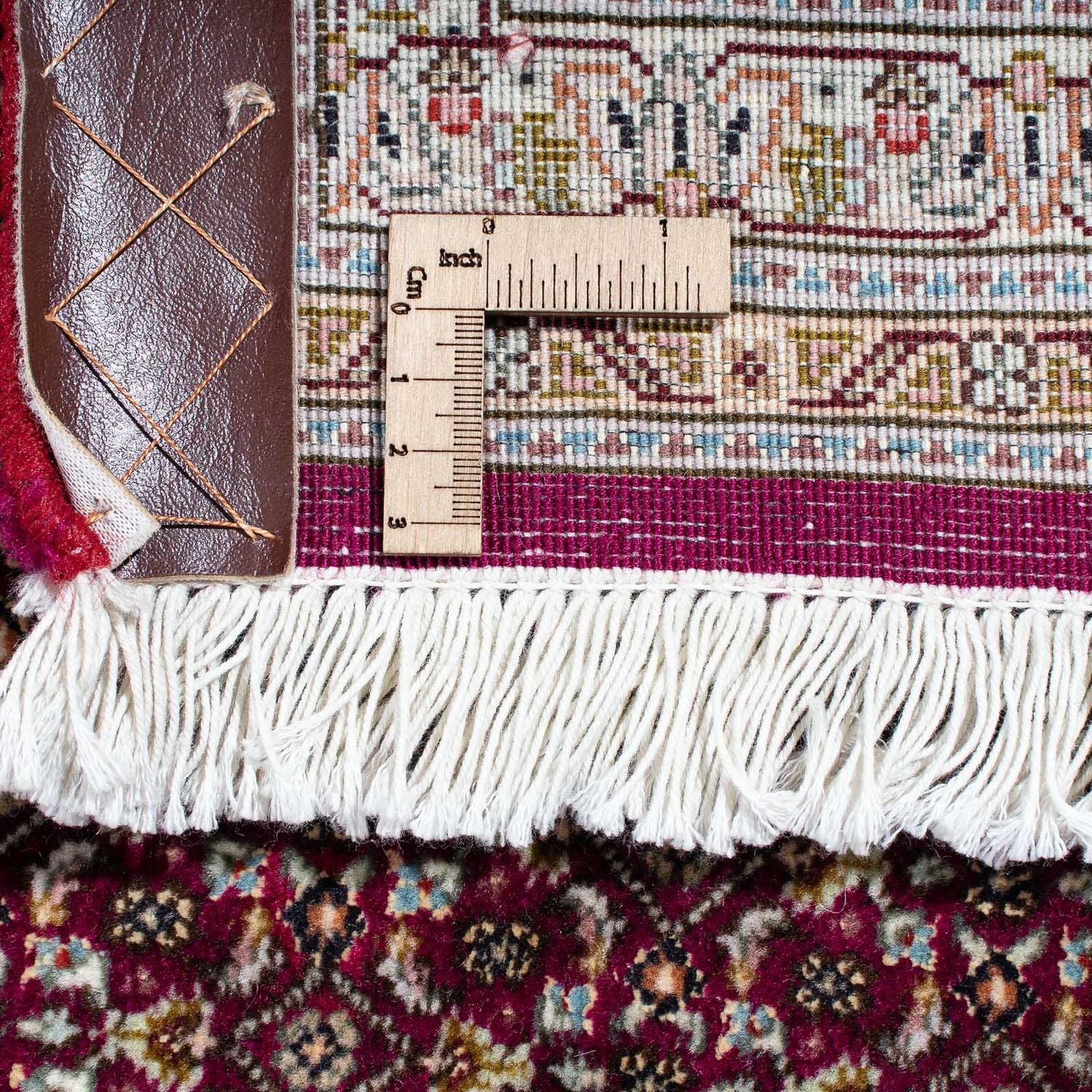 Tapis persan - Tabriz - 308 x 204 cm - rouge foncé
