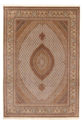 Tapis persan - Tabriz - 363 x 250 cm - marron clair