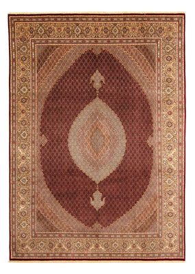 Tapis persan - Tabriz - 400 x 298 cm - rouge foncé