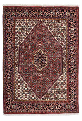 Tapis persan - Bidjar - 202 x 140 cm - rouge