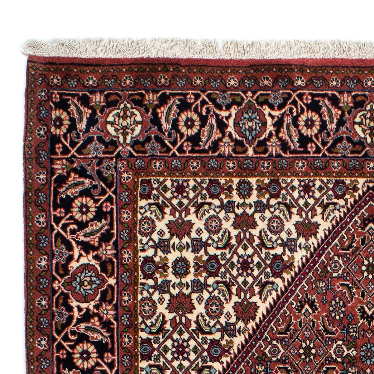 Tapis persan - Bidjar - 202 x 140 cm - rouge