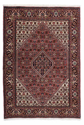Tapis persan - Bidjar - 212 x 144 cm - rouge