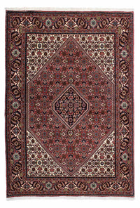 Tapis persan - Bidjar - 212 x 144 cm - rouge