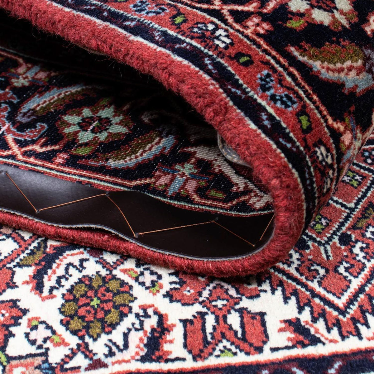 Tapis persan - Bidjar - 212 x 144 cm - rouge