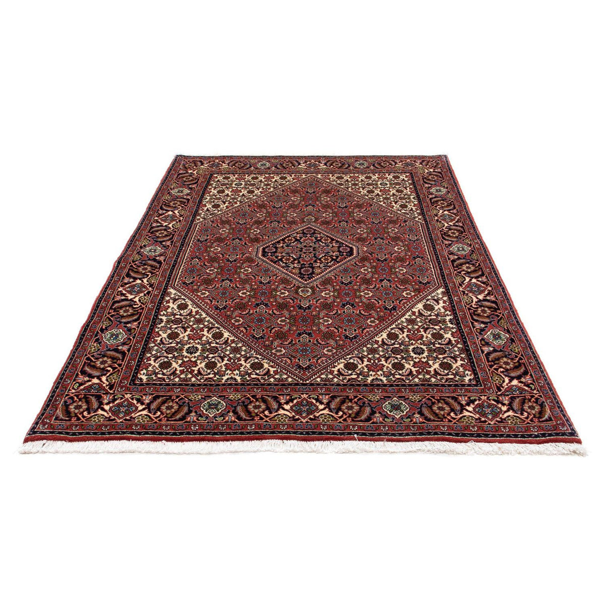 Tapis persan - Bidjar - 212 x 144 cm - rouge