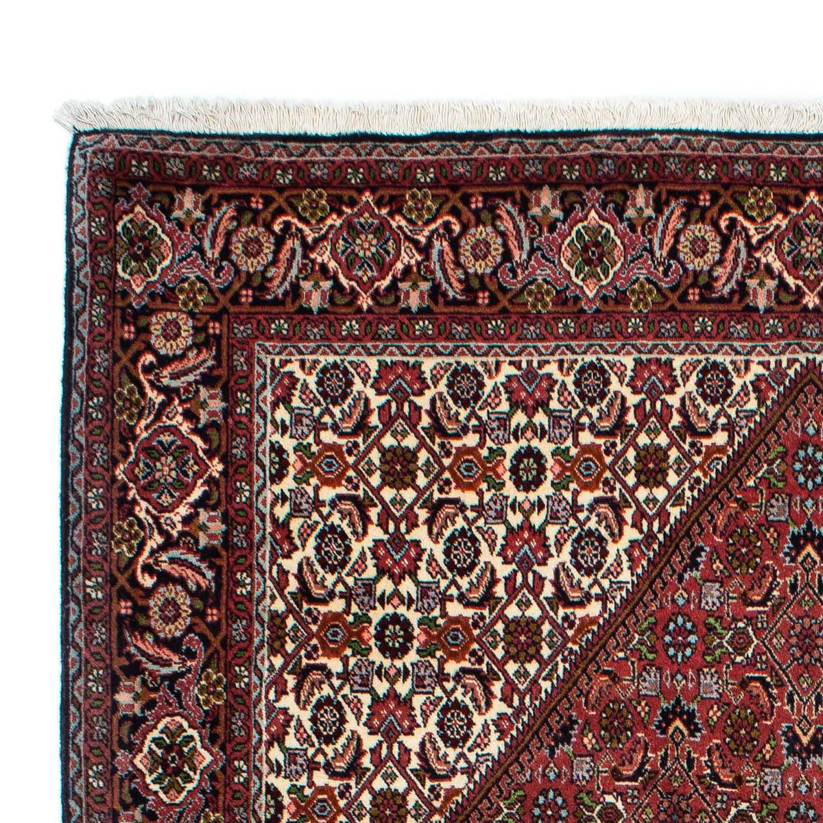 Tapis persan - Bidjar - 218 x 142 cm - rouge