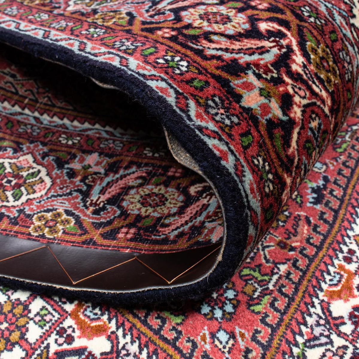 Tapis persan - Bidjar - 218 x 142 cm - rouge