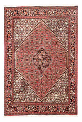 Tapis persan - Bidjar - 243 x 174 cm - rouge clair