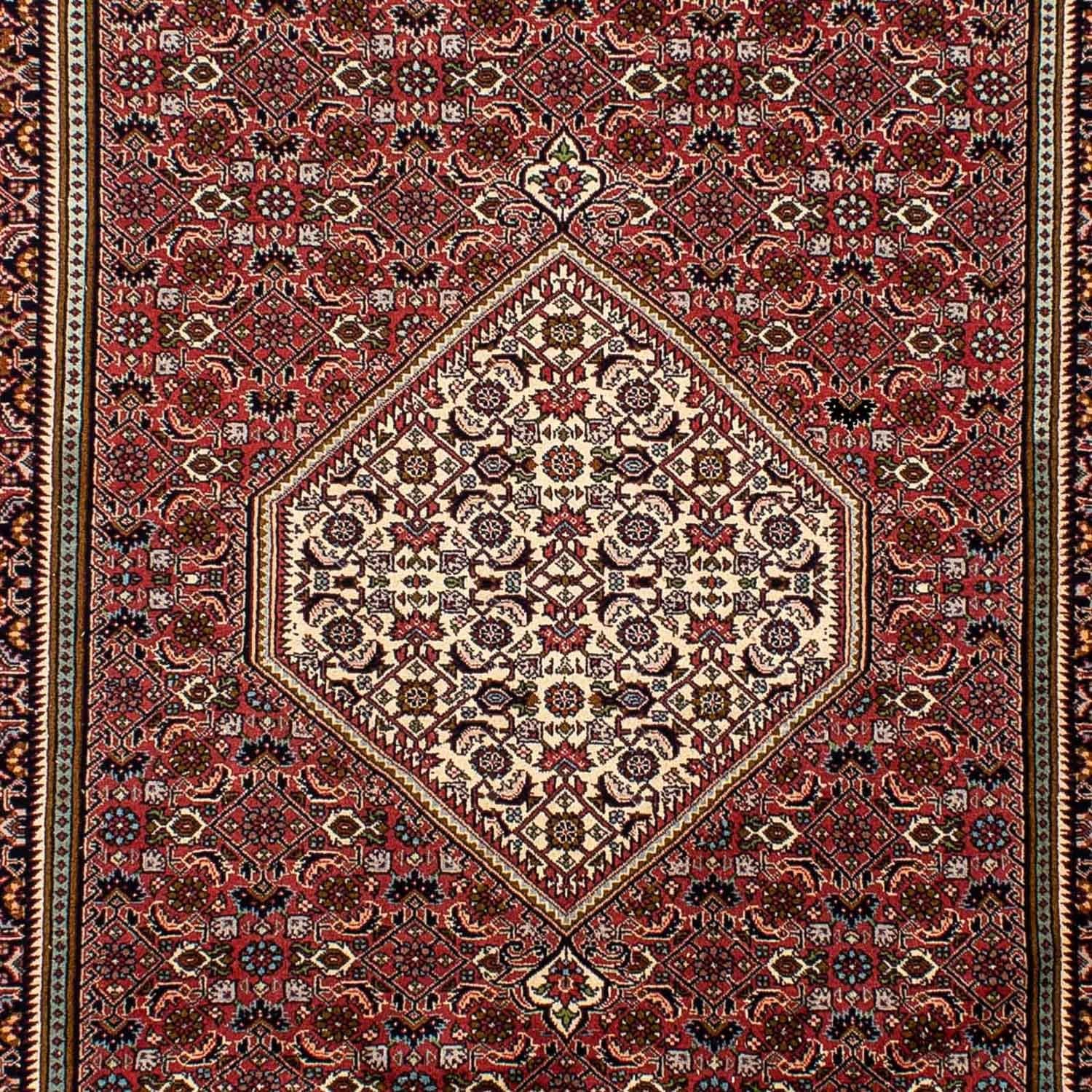 Tapis persan - Bidjar - 288 x 195 cm - rouge clair