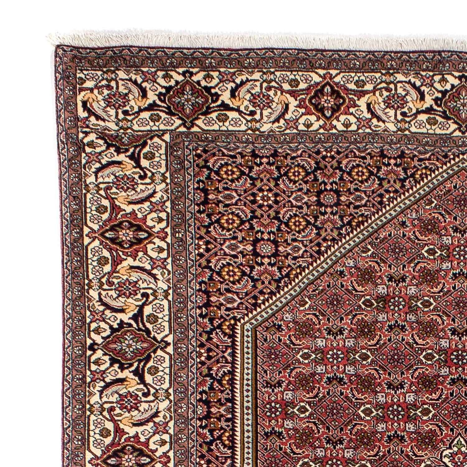 Tapis persan - Bidjar - 288 x 195 cm - rouge clair