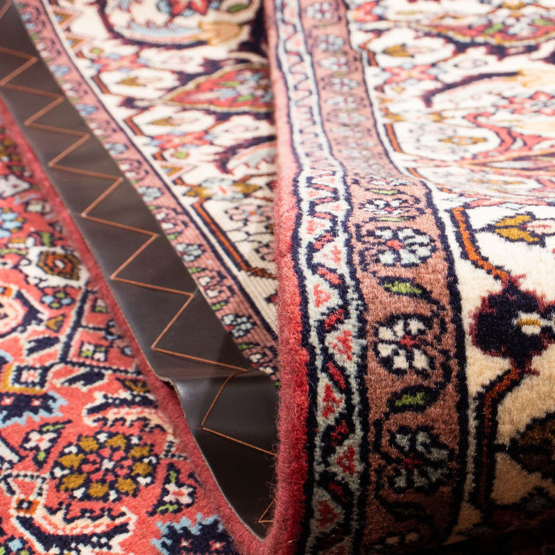 Tapis persan - Bidjar - 288 x 195 cm - rouge clair