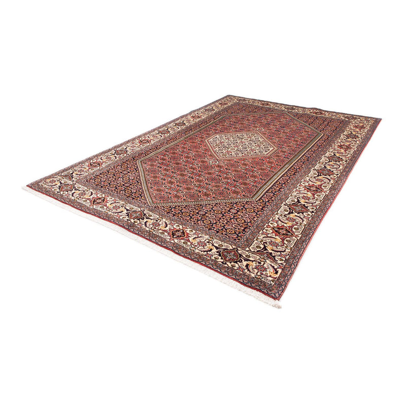 Tapis persan - Bidjar - 288 x 195 cm - rouge clair