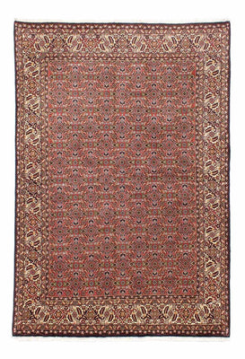 Tapis persan - Bidjar - 251 x 172 cm - rouge clair