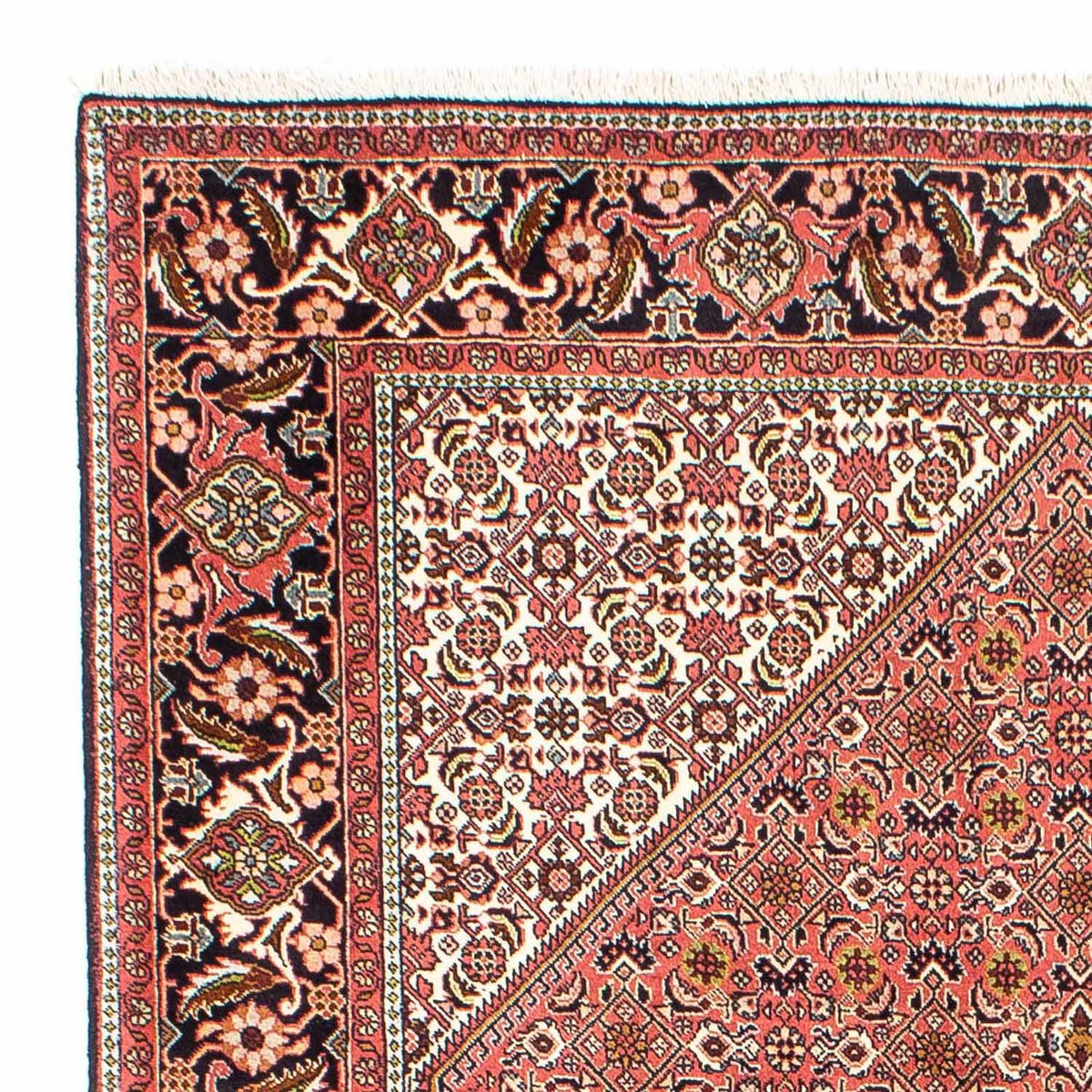 Tapis persan - Bidjar - 240 x 170 cm - rouge clair