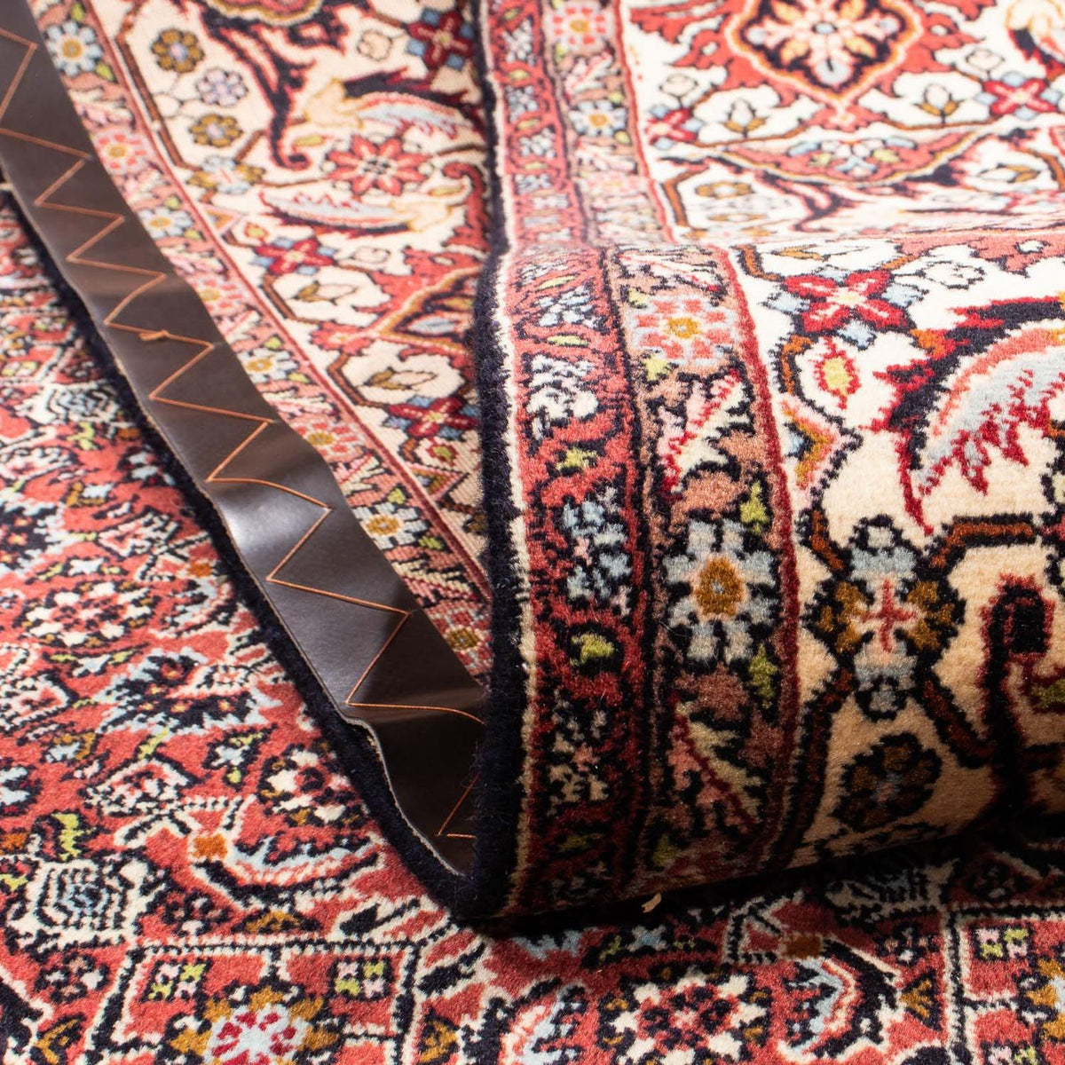 Tapis persan - Bidjar - 298 x 195 cm - marron