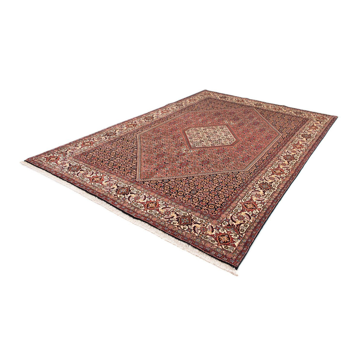 Tapis persan - Bidjar - 298 x 195 cm - marron