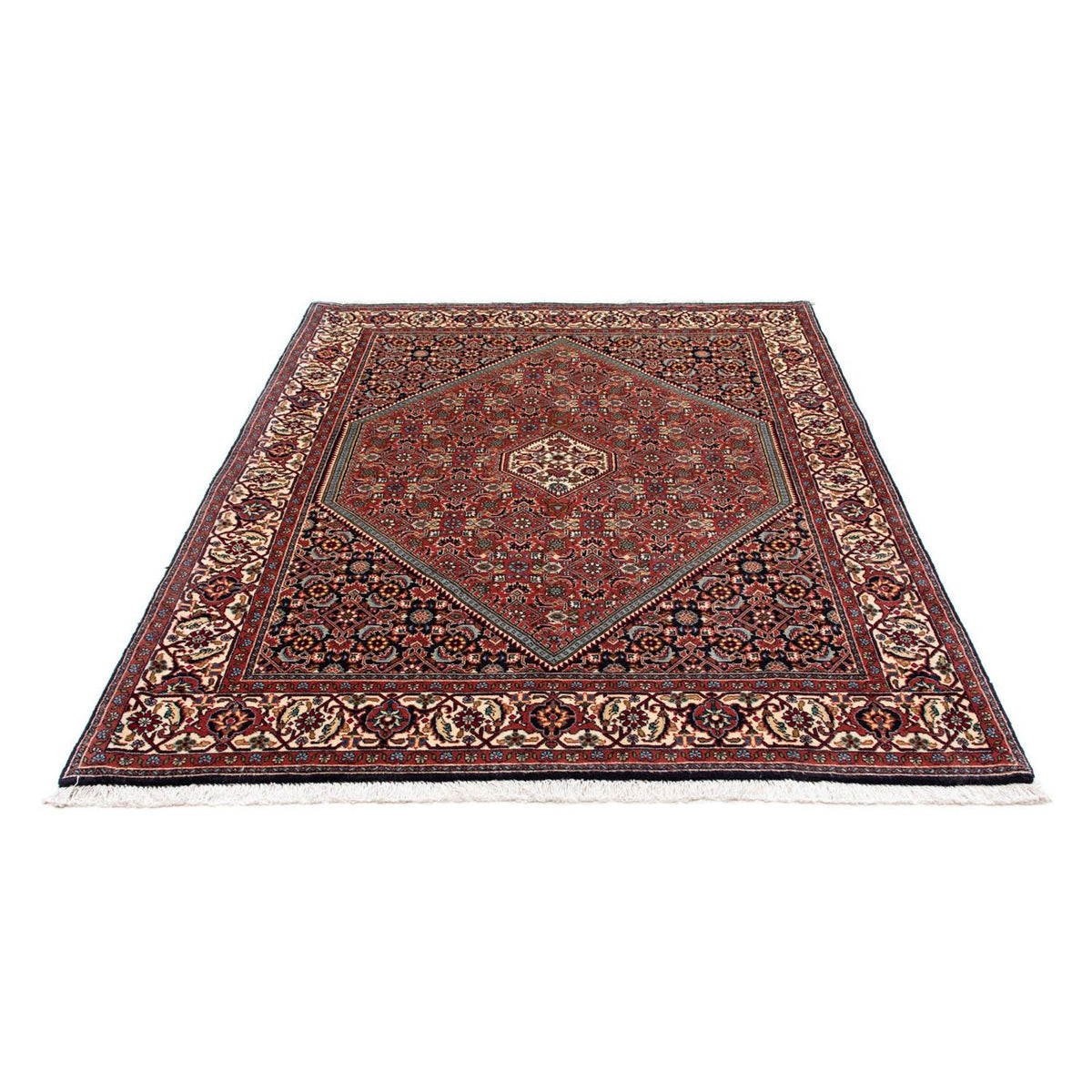 Tapis persan - Bidjar - 200 x 144 cm - rouge