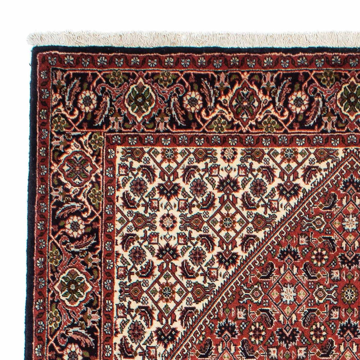 Tapis persan - Bidjar - 228 x 139 cm - rouge