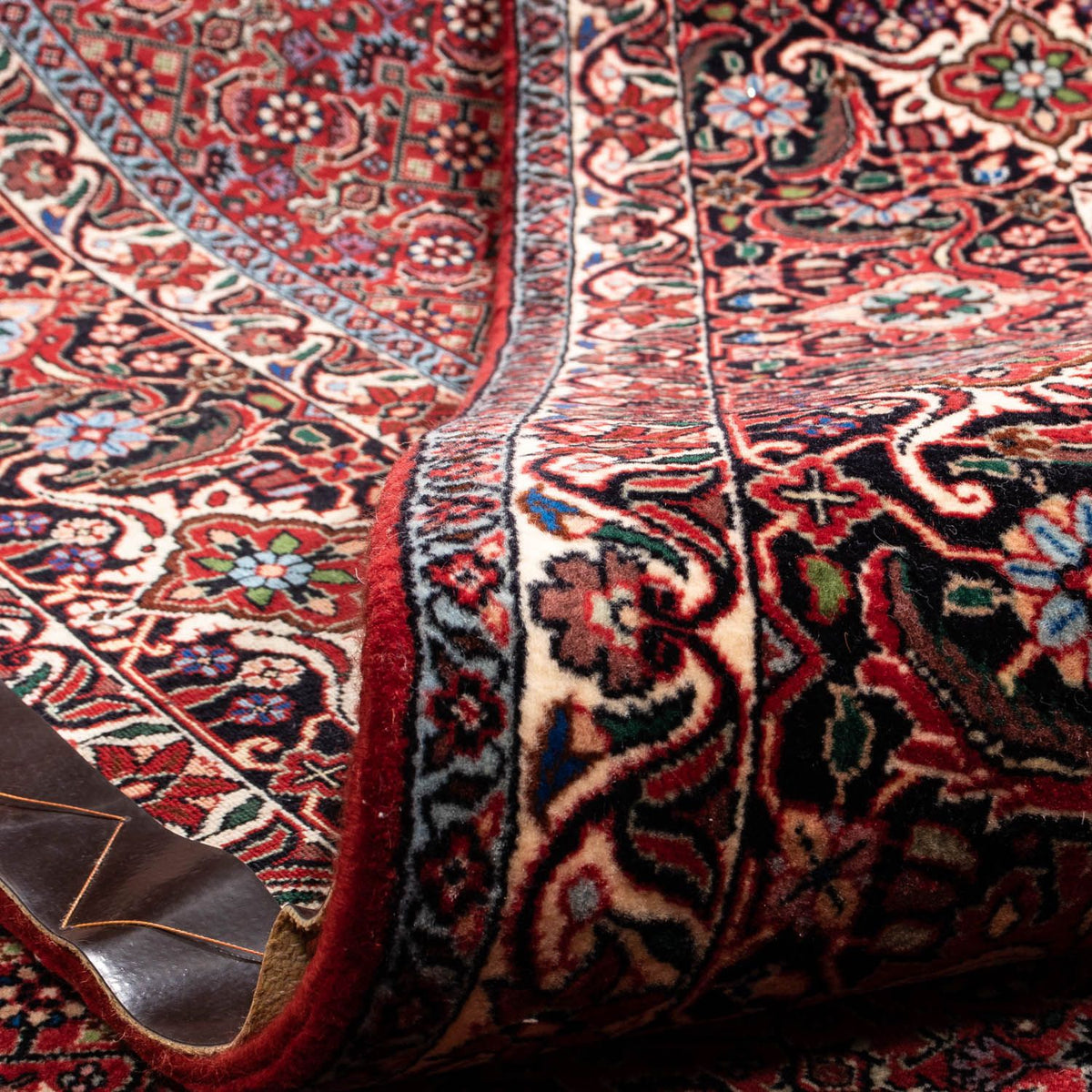 Tapis persan - Bidjar - 350 x 250 cm - rouge