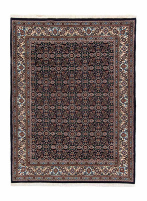 Tapis persan - Classique - 194 x 149 cm - bleu foncé