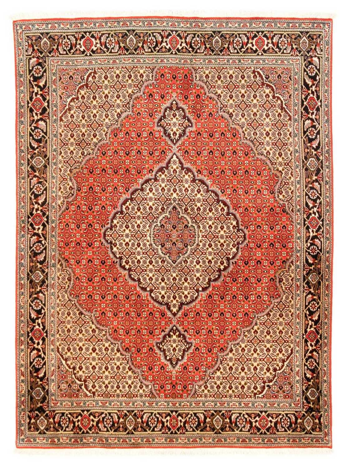 Tapis persan - Tabriz - Royal - 197 x 148 cm - rouille
