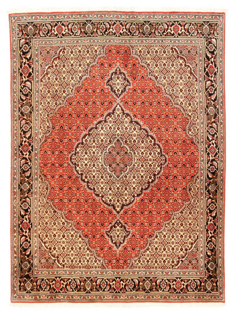 Tapis persan - Tabriz - Royal - 197 x 148 cm - rouille