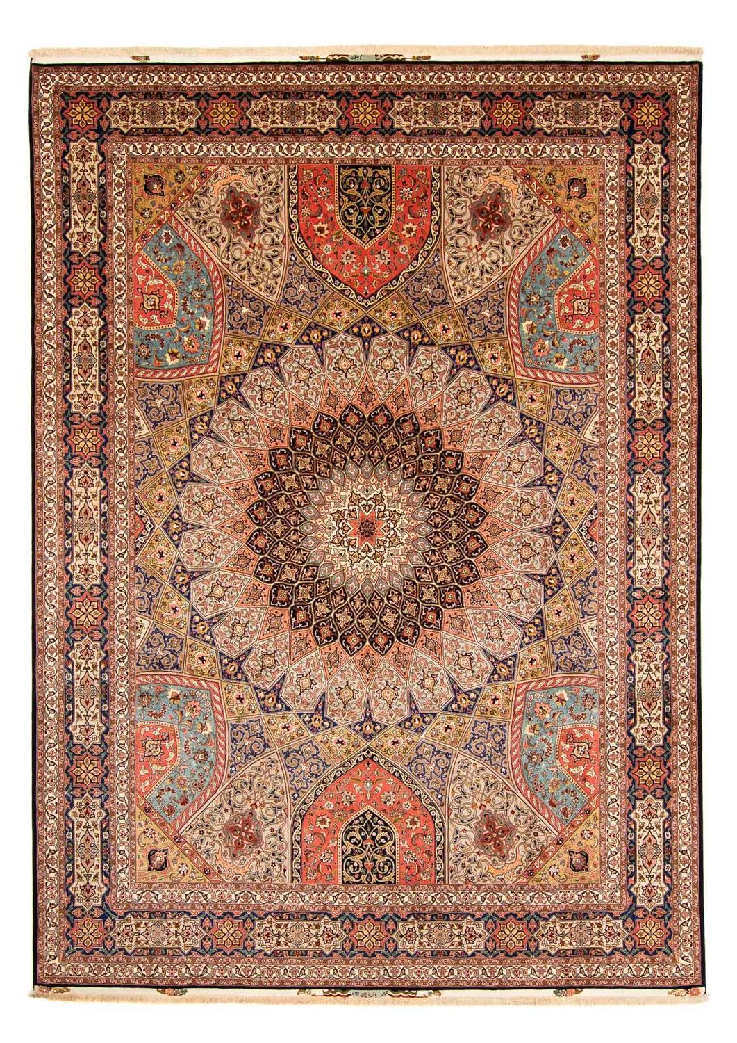 Tapis persan - Tabriz - Royal - 410 x 304 cm - multicolore