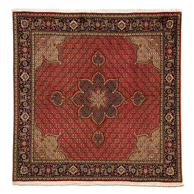 Tapis persan - Tabriz carré  - 203 x 200 cm - rouge