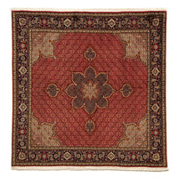 Tapis persan - Tabriz carré  - 203 x 200 cm - rouge