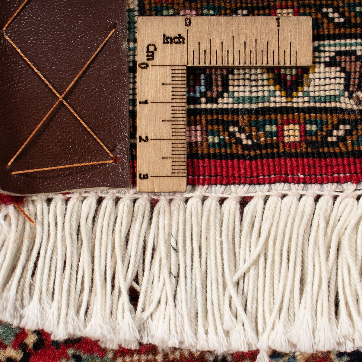 Tapis persan - Tabriz carré  - 203 x 200 cm - rouge