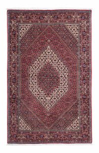 Tapis persan - Bidjar - 210 x 132 cm - rouge clair