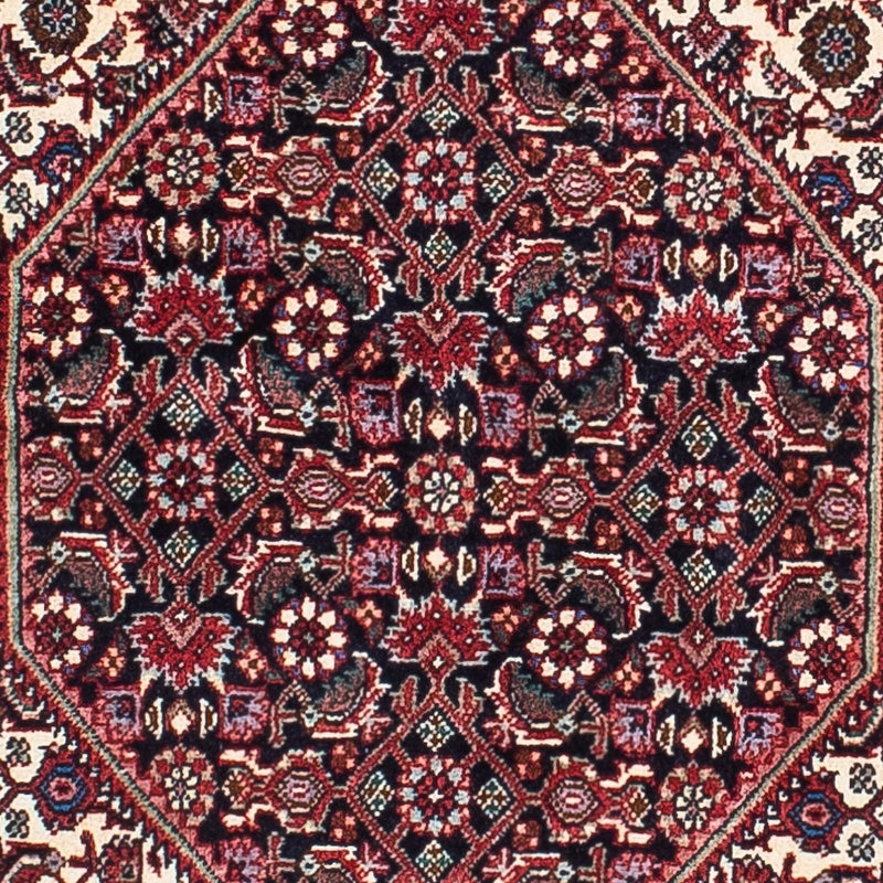 Tapis persan - Bidjar - 210 x 132 cm - rouge clair