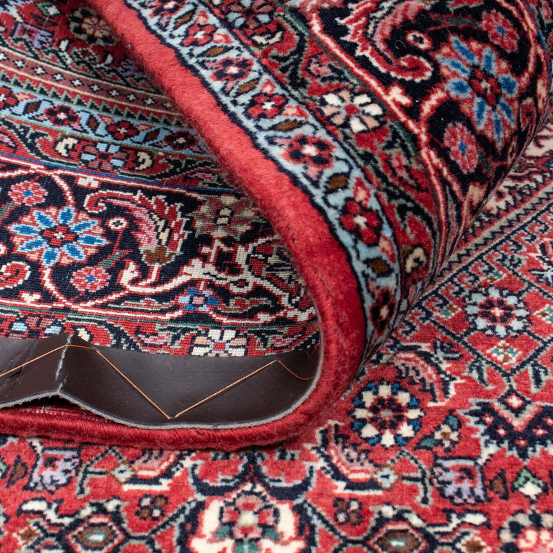 Tapis persan - Bidjar - 210 x 132 cm - rouge clair