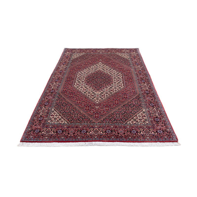 Tapis persan - Bidjar - 210 x 132 cm - rouge clair
