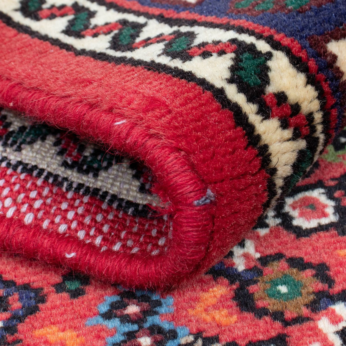 Tapis de couloir Tapis persan - Nomadic - 285 x 78 cm - rouge